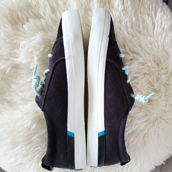 SPERRY Top-Sider Crest Vibe Brushed Cotton Black Slip-On Sneakers--NEW!--7.5 - Picture 6 of 12